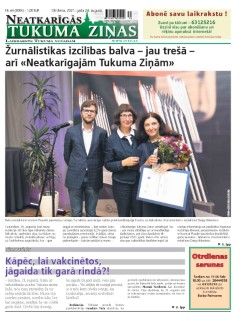 Neatkarīgās Tukuma Ziņas 2021.08.24