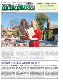 Neatkarīgās Tukuma Ziņas 2021.10.15
