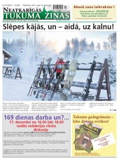 Neatkarīgās Tukuma Ziņas 2021.12.10