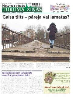 Neatkarīgās Tukuma Ziņas 2022.01.28