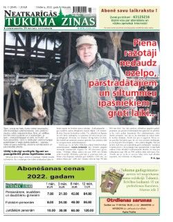 Neatkarīgās Tukuma Ziņas 2022.02.08