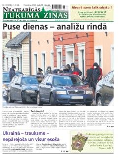 Neatkarīgās Tukuma Ziņas 2022.02.11
