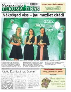 Neatkarīgās Tukuma Ziņas 2022.02.15