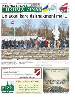 Neatkarīgās Tukuma Ziņas 2022.03.18