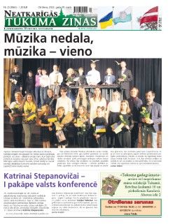 Neatkarīgās Tukuma Ziņas 2022.03.29