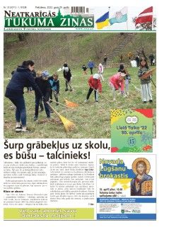 Neatkarīgās Tukuma Ziņas 2022.04.29