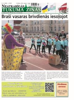 Neatkarīgās Tukuma Ziņas 2022.05.31