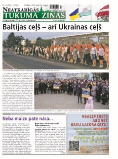 Neatkarīgās Tukuma Ziņas 2022.08.23