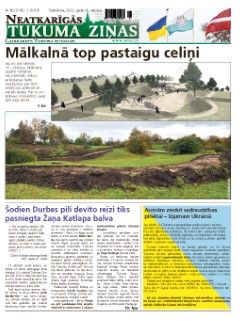 Neatkarīgās Tukuma Ziņas 2022.10.14