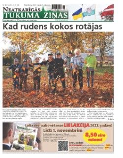 Neatkarīgās Tukuma Ziņas 2022.10.21