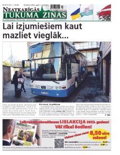 Neatkarīgās Tukuma Ziņas 2022.11.01