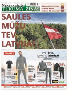 Neatkarīgās Tukuma Ziņas 2022.11.16