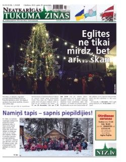 Neatkarīgās Tukuma Ziņas 2022.11.29