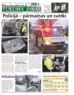 Neatkarīgās Tukuma Ziņas 2022.12.02