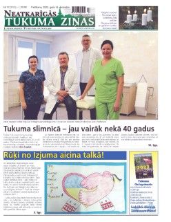 Neatkarīgās Tukuma Ziņas 2022.12.16