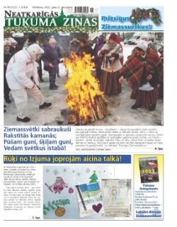 Neatkarīgās Tukuma Ziņas 2022.12.23