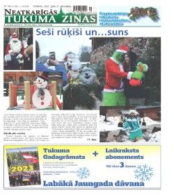 Neatkarīgās Tukuma Ziņas 2022.12.27