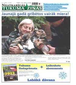 Neatkarīgās Tukuma Ziņas 2023.01.03