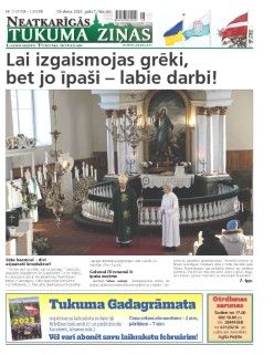 Neatkarīgās Tukuma Ziņas 2023.02.07