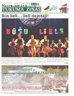 Neatkarīgās Tukuma Ziņas 2023.02.17