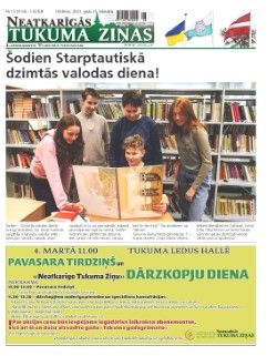Neatkarīgās Tukuma Ziņas 2023.02.21
