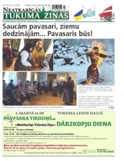 Neatkarīgās Tukuma Ziņas 2023.02.28