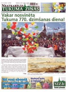 Neatkarīgās Tukuma Ziņas 2023.04.05