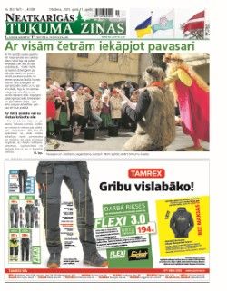 Neatkarīgās Tukuma Ziņas 2023.04.11
