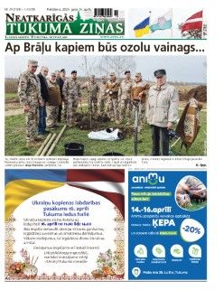 Neatkarīgās Tukuma Ziņas 2023.04.14