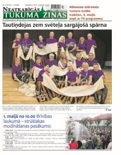 Neatkarīgās Tukuma Ziņas 2023.04.28