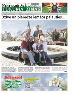 Neatkarīgās Tukuma Ziņas 2023.05.12