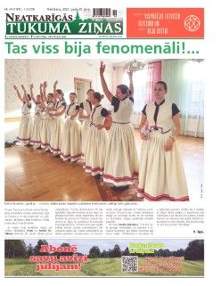 Neatkarīgās Tukuma Ziņas 2023.06.30