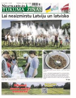 Neatkarīgās Tukuma Ziņas 2023.07.14