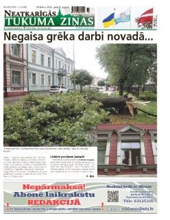 Neatkarīgās Tukuma Ziņas 2023.08.08