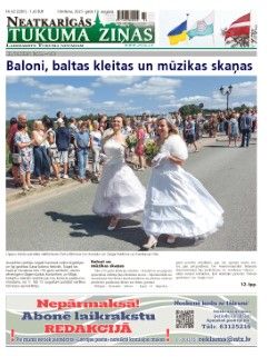 Neatkarīgās Tukuma Ziņas 2023.08.15
