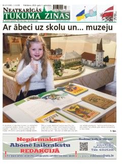 Neatkarīgās Tukuma Ziņas 2023.09.01