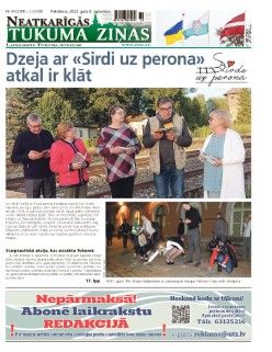Neatkarīgās Tukuma Ziņas 2023.09.08