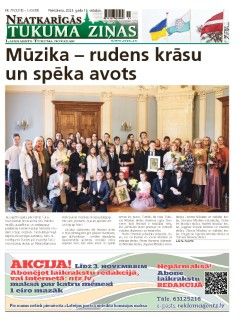 Neatkarīgās Tukuma Ziņas 2023.10.13