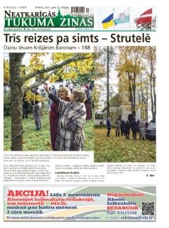 Neatkarīgās Tukuma Ziņas 2023.10.31
