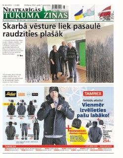 Neatkarīgās Tukuma Ziņas 2023.11.07