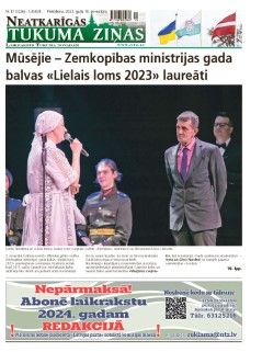 Neatkarīgās Tukuma Ziņas 2023.11.10