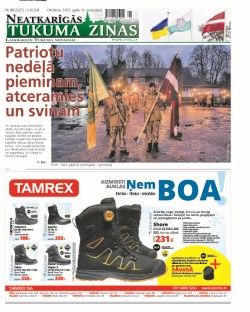 Neatkarīgās Tukuma Ziņas 2023.11.14