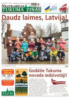 Neatkarīgās Tukuma Ziņas 2023.11.17