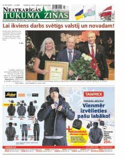 Neatkarīgās Tukuma Ziņas 2023.11.21