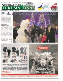 Neatkarīgās Tukuma Ziņas 2023.12.05