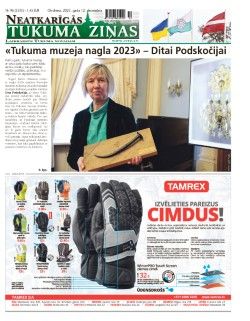 Neatkarīgās Tukuma Ziņas 2023.12.12