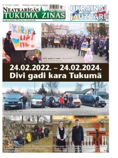 Neatkarīgās Tukuma Ziņas 2024.02.23