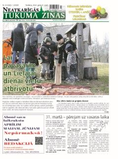 Neatkarīgās Tukuma Ziņas 2024.03.27