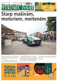 Neatkarīgās Tukuma Ziņas 2024.07.19