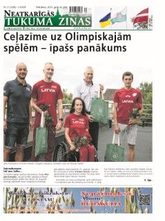 Neatkarīgās Tukuma Ziņas 2024.07.26